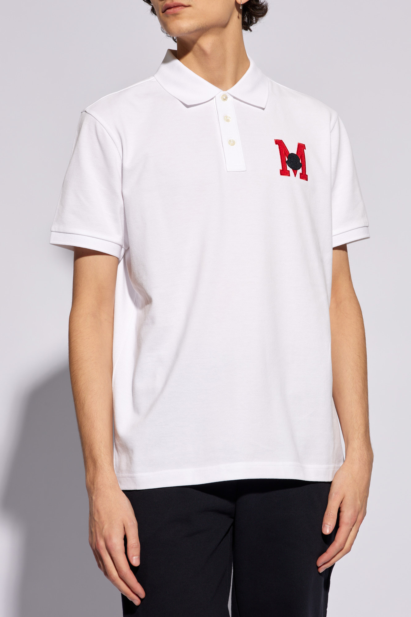 21SS FCRB-210068 EMBLEM POLO 白 XL 美品 - トップス